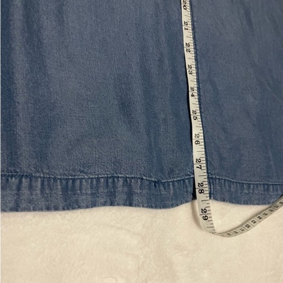 Abercrombie & Fitch Denim Blue Mini Dress - Picture 7 of 8